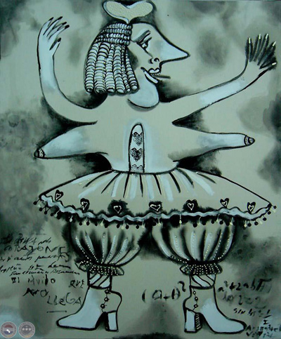 OBRAS (MUY) RECIENTES, 2012 - DIBUJOS DE RICARDO MIGLIORISI